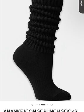 Ananke Icon Scrunch Socks NWT